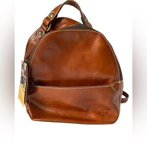 Patricia Nash Backpack Montioni Tan New